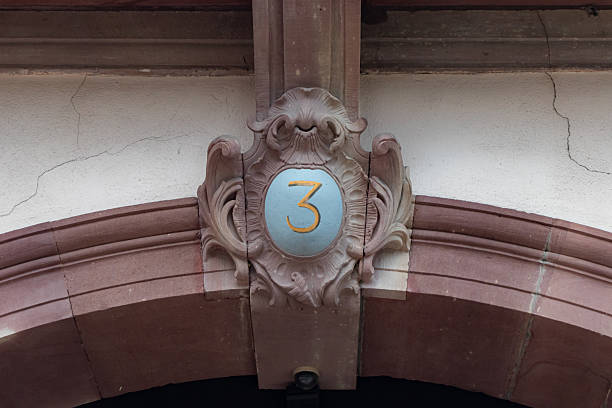 Strasbourg European style house number 3