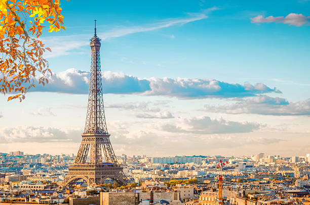 istock eiffel tour and Paris cityscape 2236075377