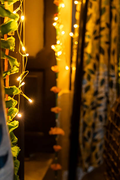 istock diwali decoration with ferry lights at indoor 2236076399