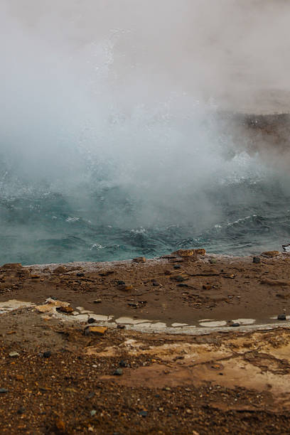 istock Natural Geothermal Activity in Iceland’s Geyser Region 2236086983