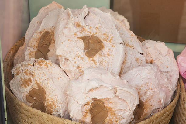 istock Caramel meringues with brown sugar 2236091695