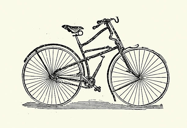 Whippet safety bicycle manufactured by Linley and Briggs in London, Victorian, 1888, 19th Century