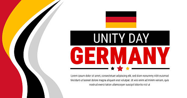 istock germany or german unity day background, banner, card or poster design template is observed every year during October, to raise awareness about the mission. Vector illustration. 2236114227