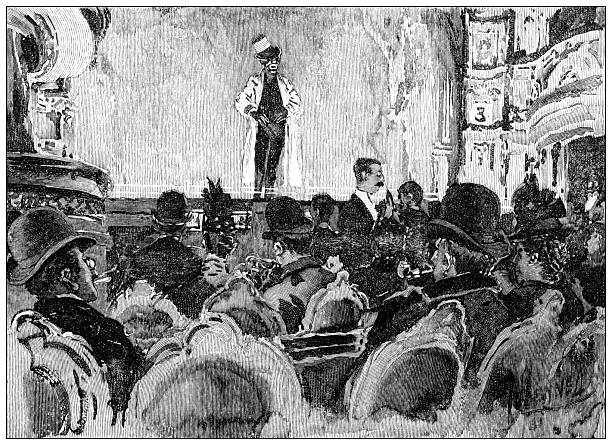 Antique magazine image: London Music Halls, Royal Standard