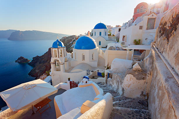 istock Panoramic view of Santorini island, Cyclades, Greece 2236130698