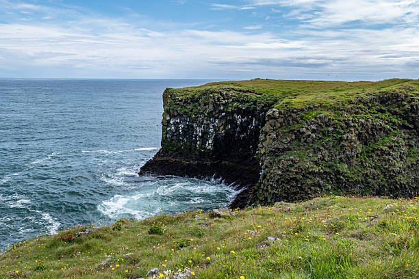 istock Arnarstapi basalt rocks  in atlantic ocean in Iceland 2236153551