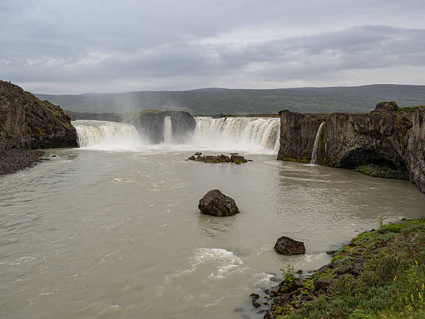 istock The waterfall Godafoss in Iceland 2236153561