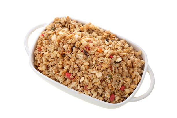 A bowl of mixed cereals