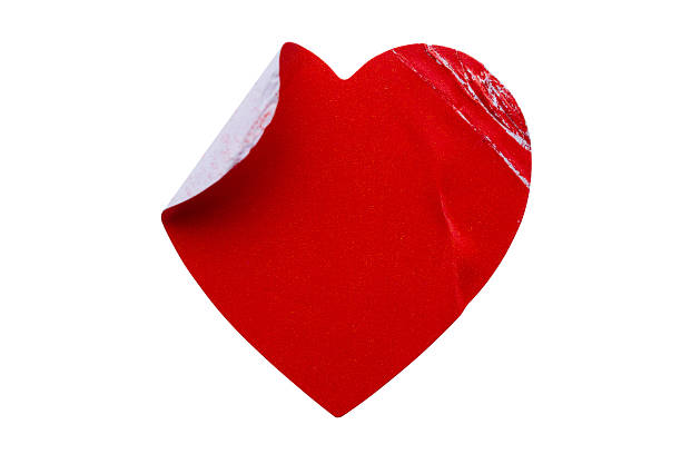 istock red heart shape sticker isolated on white background 2236187579