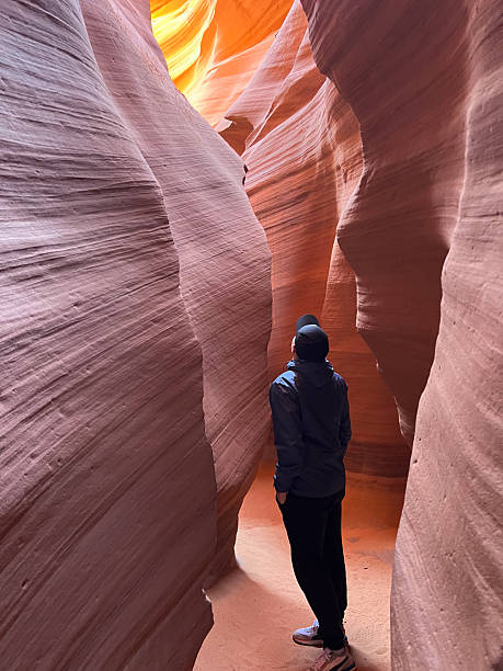 istock Exploring Antelope Canyon A Stunning Natural Wonder Featuring Striking Geological Formations 2236189873