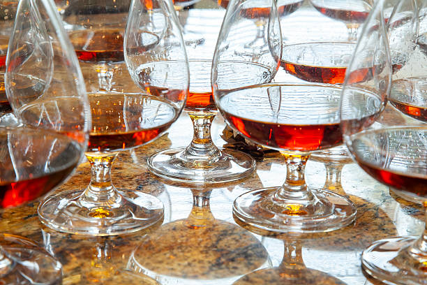 istock Professional Rum Tasting with Multiple Snifter Glasses 2236194173