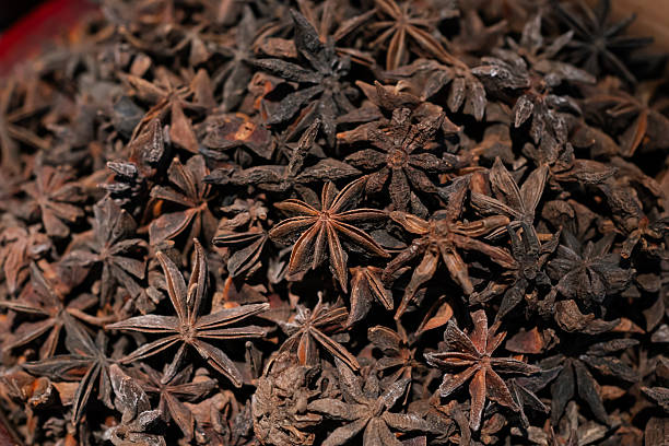 Star anise background