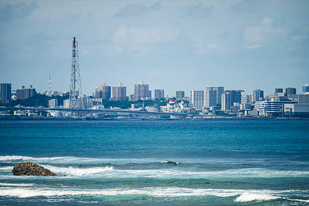 Pacific Ocean and Sunabe Beach