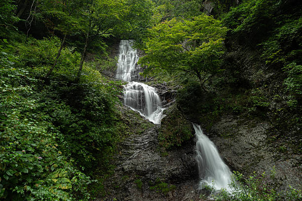 istock Karasawa Falls in the greenery 2236210499