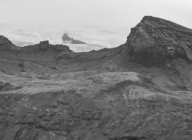 mountains and glacier in Iceland