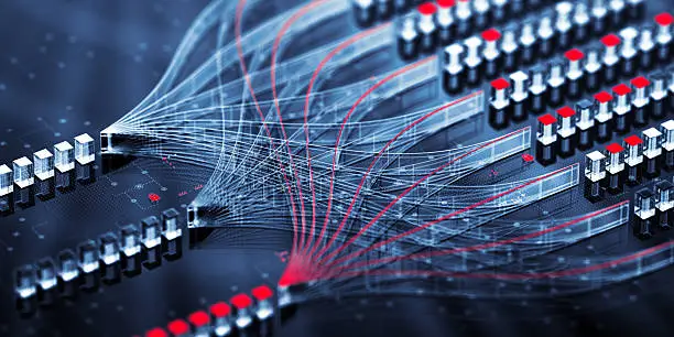 Photo of Artificial Neural Network. Machine Learning Concepts