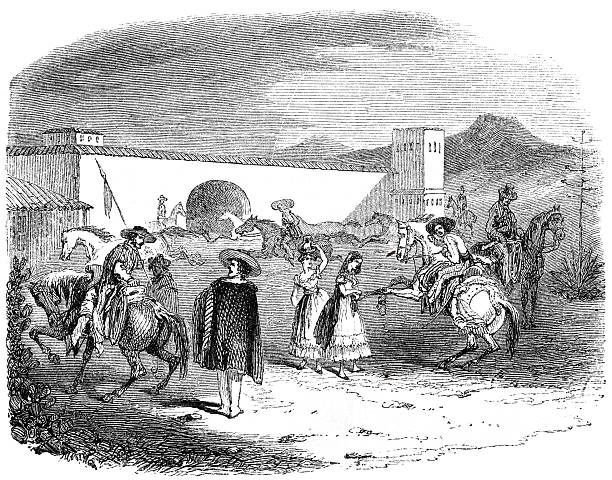 Illustration from 19th century.