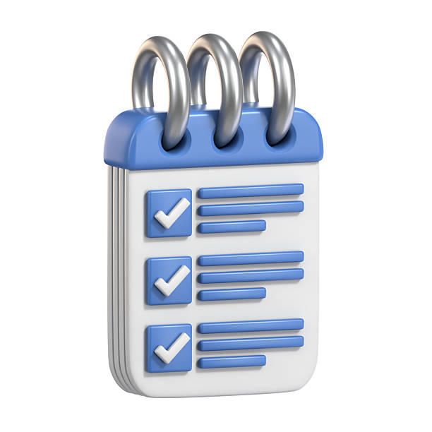istock Paper clipboard to do check list concept 3D 2236225999