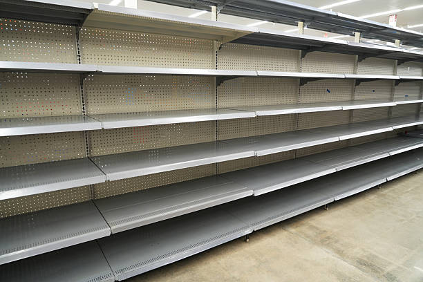 istock empty store shelves in supermarket 2236226257