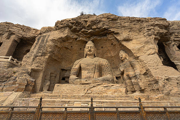 istock Front view of the Great Buddha in the Grottoes 2236226652