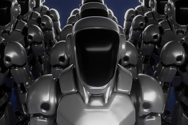 istock A group of robots are lined up in a row 2236230390