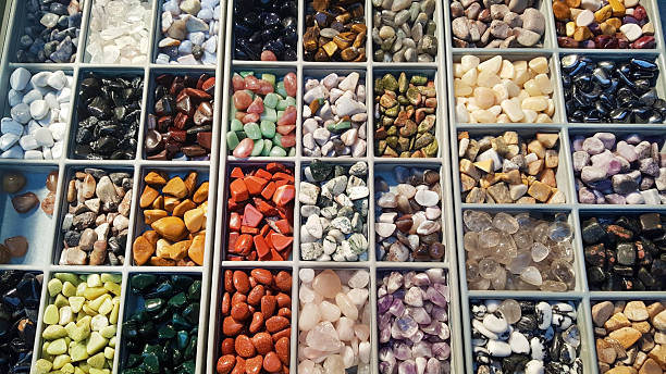 Colorful Minerals and crystal gems