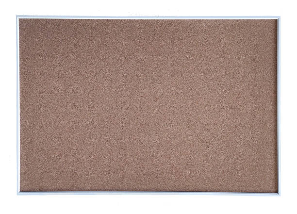 istock Cork board isolated on white background . Blank bulletin board mockup 2236244785