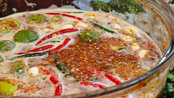 istock Thai spicy seafood dipping sauce. 2236250767