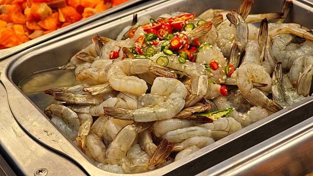 istock Thai Food. Raw Shrimp Spicy Salad. 2236250770