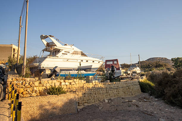Recreational Boat on Gozo, Malta