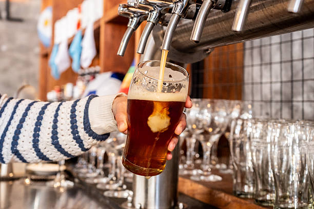 istock Close-up of a craft beer being poured 2236264296