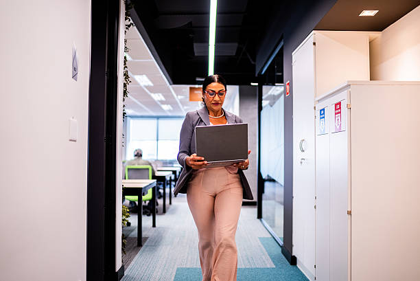istock Mature businesswoman using laptop on the office 2236269672