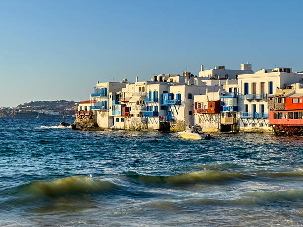 Little Venice in Mykonos, Greece