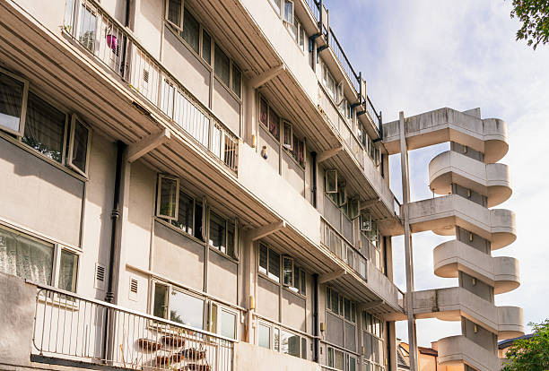 istock Block of flats in Bristol 2236285421