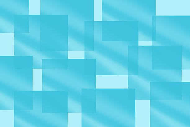 istock Bright blue abstract wallpaper with varying transparency and shapes for creative spaces 2236288483