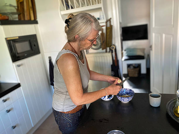 istock Woman preparing Dessert after Dinner. 2236291892