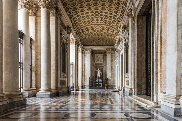 Santa Maria Maggiore, also known as the Basilica of Saint Mary Major or the Basilica of Saint Mary the Great, is one of the four major papal basilicas and one of the Seven Pilgrim Churches of Rome. Shot 10 September 2025.