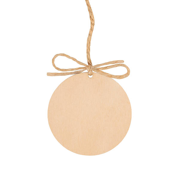 istock Wooden Tag with Twine Isolated 2236312194
