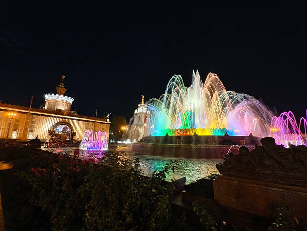 istock Fountain illuminated at night VDNKh's Central Alley 2236317306
