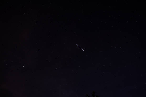 istock Astrophotography. Starry sky long exposure. Night, dusk. 2236320384