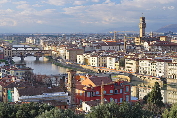 istock Florence skyline with Palazzo Vecchio, Tuscany, Italy 2236320717