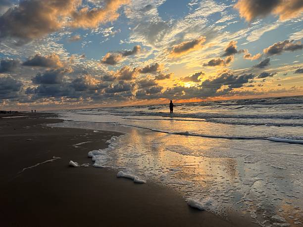 istock Colorful Texas Beach Sunrise 2236322630