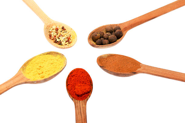 istock spicy fragrant spices in spoons 2236328398