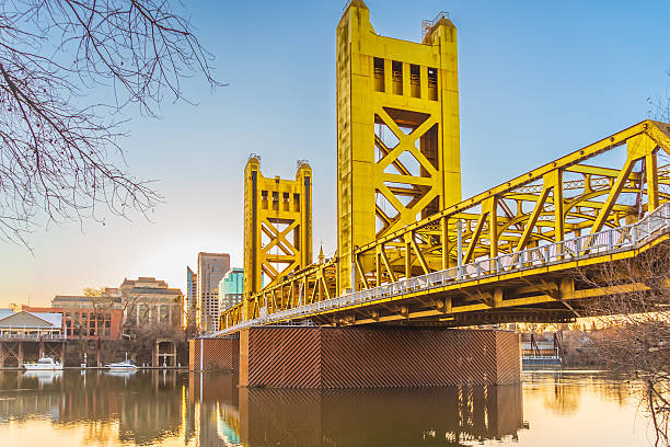 istock Tower Bridge in old town Sacramento, California 2236339975