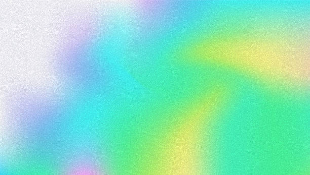 istock Noise Gradient Background. Abstract Grainy Bg In Pink, Purple And Blue Colors. Iridescent Hologram. Pearlescent Holographic Texture With Rainbow Foil. Soft Wave Filter In 3d Vector Backdrop 2236341255