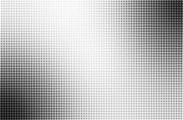 istock Halftone background. Grunge halftone pop art texture. White and black abstract wallpaper 2236341263
