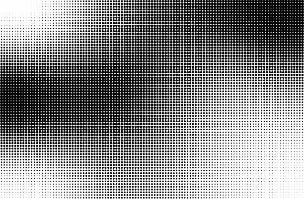istock Halftone background. Grunge halftone pop art texture. White and black abstract wallpaper 2236341266