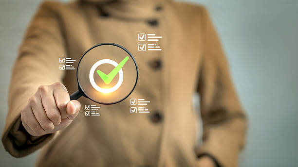 istock Quality Assurance Checklist Verification with Magnifying Glass  Audit, Compliance and Approval Concept 2236346527