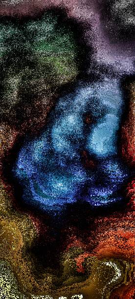 istock Textured Abstract Cloudscape with Earth-Toned Gradients and Organic Patterns 2236354430