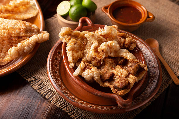 istock Mexican snack chicharrones Pork rinds 2236354810